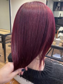 ノラ シンディ(NORA CYNDY) ワインレッドカラー