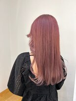 ジーナ 船橋(Zina)&nbsp;髪質改善＊くびレイヤーピンクベージュ＊美髪【Zina船橋】