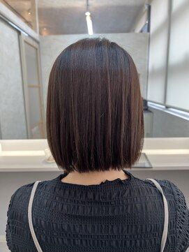 エクラートリュクス 津田沼(ECLART Luxe) ボブ×縮毛矯正