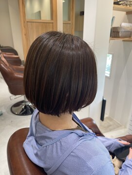 ファスナーグランデ(fustener grande) 縮毛矯正×ふんわりボブ