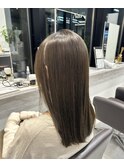 小顔ショートボブハイライトカラー髪質改善酸性ストレート