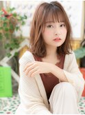 くせ毛風ボブパーマ小顔フレンチカジュアルh3浦和20代30代40代