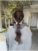 ヘアセット/タイトアレンジ/ゆるふわアレンジ