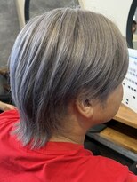 トゥルートラストトロワー 須玉店(True Trust trois)&nbsp;メンズ ウルフショート ハイトーンカラー ラベンダーアッシュ