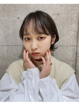 オーサム 下北沢(THE AWESUM) 大人ミディ/レイヤーカット/ブラウンベージュ[下北沢/下北沢駅]