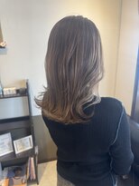 レオ(LEO)&nbsp;細めハイライト　マロンベージュ