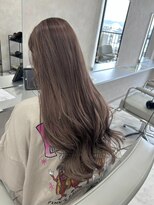 キング(K!ng)&nbsp;縮毛矯正髪質改善ハイライトレイヤーカット楠葉美容室エクステ