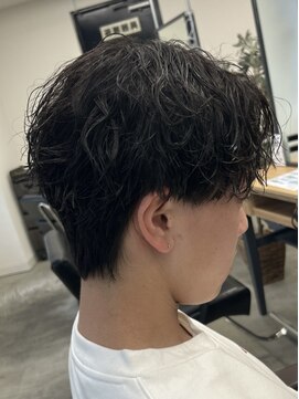 フイ 新宿3丁目(Hui) スパイキーショート/ニュアンスパーマ/韓国マッシュ/men's