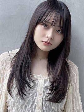 ソラ 広尾店(SORA) インレイヤーでさりげ可愛いロング