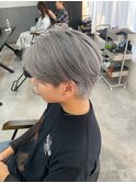 メンズシルバーカラー