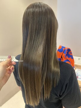 ルカ リノア(Luca lino:a) オリーブベージュ＋ULTOWAトリートメント