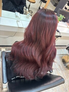 ブレンド 渋谷(BLend) フェミニンロング似合わせカットウェーブミディアム