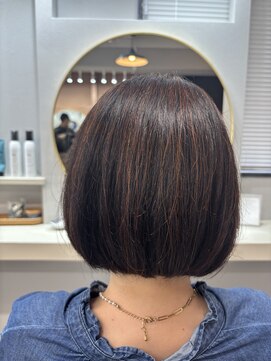 アオ 花咲町(a-o) 大人ナチュラルこなれボブ♪