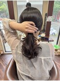 【BEER 山崎雄太朗】本当にコテ巻きなし！結んだだけで映える！