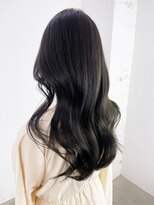 アルバム 新宿(ALBUM SHINJUKU)&nbsp;くびれヘア顔周りレイヤー美髪韓国ヘアロング_ba550341