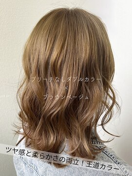 サラジュ 仁川店(SARAJU) 【西平担当】　ブリーチなし×ブラウンベージュ