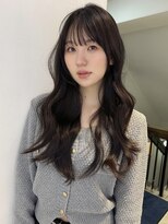 アクシス 栄店3F(`AXIS) 北野　ハイライトカラー　くびれヘア　盛れる前髪ロング