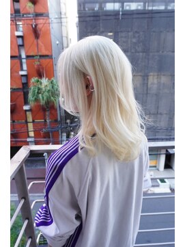 シィーム(cime) 抜きっぱなしブロンドカラー