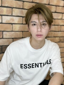 ネフェルバイアクロス(NefeL by AKROS) 外国人風毛流れガイルヘア×セクシーおくれ毛