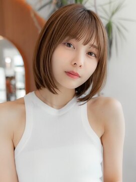 ハバナ 新宿(HAVANA) 20代30代かわいい/顔周りレイヤー/髪質改善/髪質改善ストレート