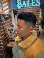 バレス 田町(BALES)&nbsp;フェードサイドパーマスタイル