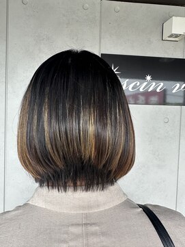 サンヴィータ(Scin vi te) グラデーションボブ