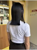 〈浅草 半個室〉髪質改善/シアーブラック