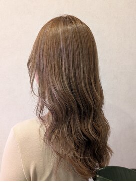 イリエヘア 川口(irier hair) 秋冬モテハイライトミルクティーベージュ【薬師神】