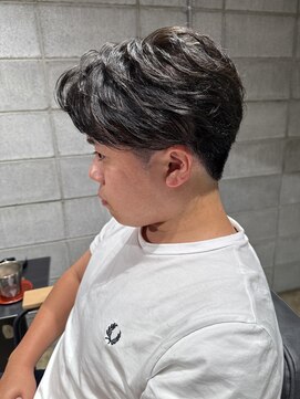 ノル 栄矢場町(nol) ビジネスマン×フェザーパーマ(メンズパーマ/ニュアンスパーマ)