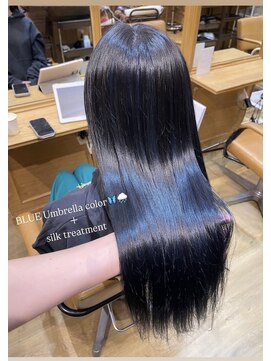 ブルーアンブレラカラー！