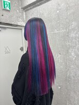 オーン(OOn)&nbsp;ネオンピンク×ブルーのスーパーロング