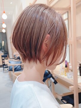 セイドット オモテサンドウ(Say. omotesando) レイヤーボブくびれショート丸みショート似合わせカット