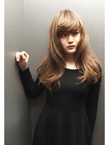 ヘアーローラン 藤沢(hair LORAN fujisawa)&nbsp;小顔　前髪厚め　アッシュ　抜け感