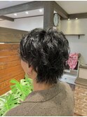 無造作パーマ