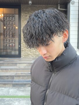 ヘアーアトリエ ラフェル(hair atelier Rafel) 縦落ちツイストスパイラル マッシュ