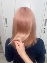 ミル 心斎橋(MIL) 大人可愛い透明感ピンクベージュ/艶髪/心斎橋