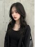 前髪ストレート+ニュアンスMIXカラー+カット+ケアトリートメント¥19250