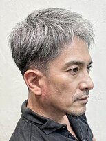 ソレリア(Soleria) 【40代50代】上品に魅せる大人のグレイヘア・ツーブロック