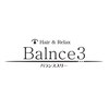 Hair&Relax Balnce3 バランススリーのお店ロゴ