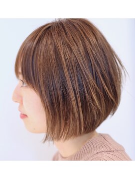 ヘア デザイン リスク(HAIR DESIGN RISK) 【RISK 高橋勇太】カットが上手い ナチュラルショートボブ