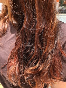 キューブ(Qube) パーマをかけて朝の時短を♪