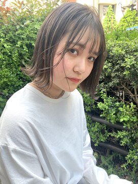 バレッタ (Barrette) グレージュ×ボブ