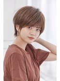 似合わせカット×小顔ショート オリーブアッシュ【瀧上丈司】