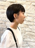 【ZONNE】 ブラックショートボブ