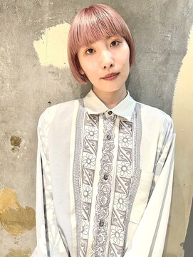 ハマモト ピンクボブ