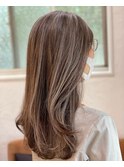 白髪ぼかしバレイヤージュ