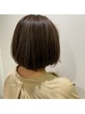 ハイライトカラー ボブ 20代30代40代
