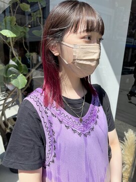 ヘアー アイス ルーチェ(HAIR ICI LUCE) チェリーレッド /城倉