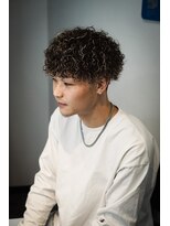 プロショップウェーブ(PRO SHOP WAVE)&nbsp;カーリーパーマ×ハイライト