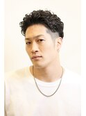 サイドフェードツーブロックネープレス宮城リョータ風パーマ I